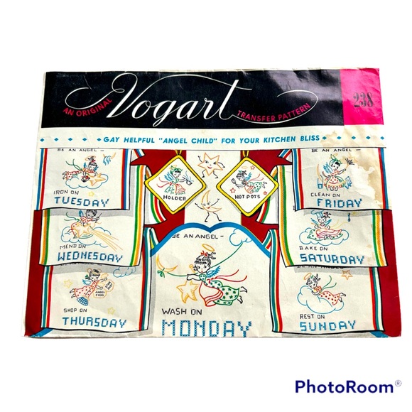 Vintage pair of Cross-stitch patterns uncut & ready to use or frame - Picture 2 of 9